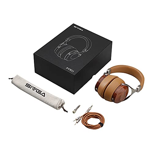 SIVGA SV021 Wooden Closed Back Over-Ear Headphones