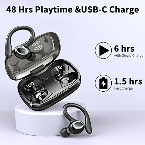 Wireless Sport Earbuds with Immersive Stereo Sound