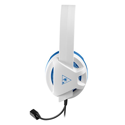 White Turtle Beach Recon Chat Headset - PS4, PS5, Xbox