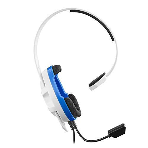White Turtle Beach Recon Chat Headset - PS4, PS5, Xbox