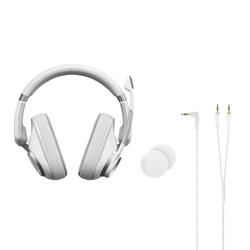 H6Pro Closed Headphones in White