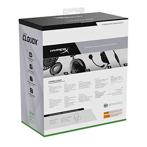 HyperX CloudX Xbox Gaming Headphones with Microphone
