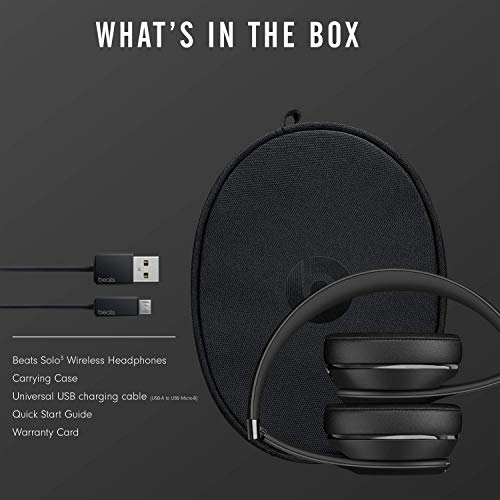 Beats Solo3 Wireless Headphones - Apple W1 Chip