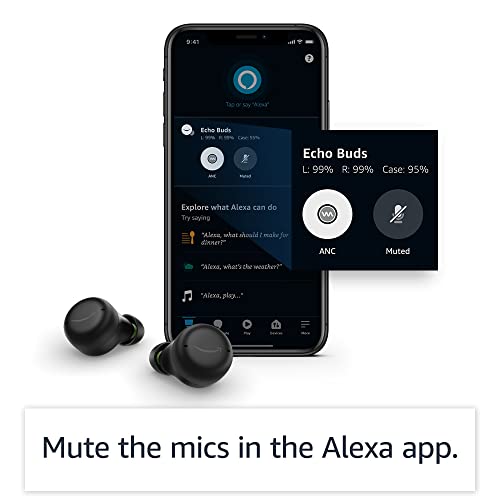 Echo Buds (2nd Gen) - Wireless Earbuds with Alexa