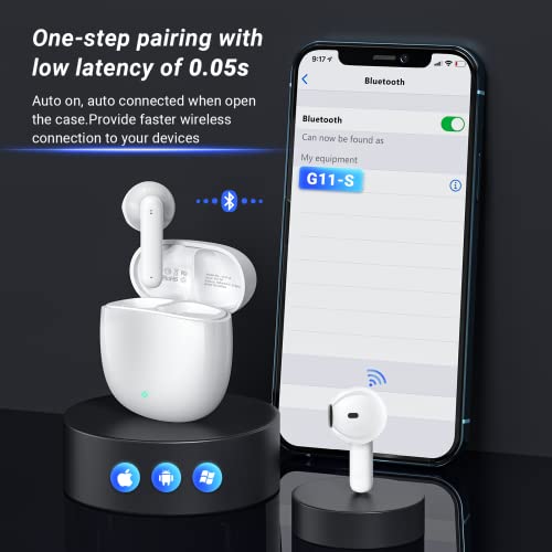 Godyse Bluetooth 5.3 Noise Cancelling Earbuds