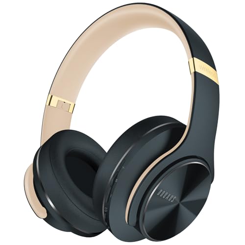 DOQAUS Wireless Headphones, 90Hrs Playtime, Hi-Fi Sound