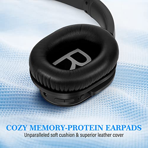 Pollini Active Noise Cancelling Wireless Headphones with Deep Bass