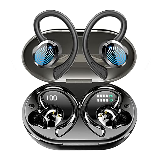 Wireless Sport Headphones 48H HiFi Stereo, Bluetooth 5.3
