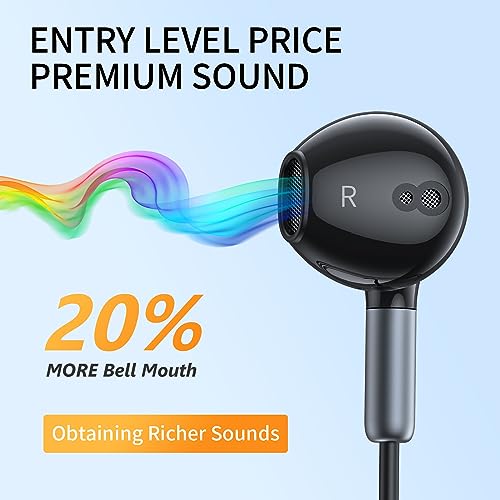 BENEWY ME910 Wired Earbuds with Extra Bass