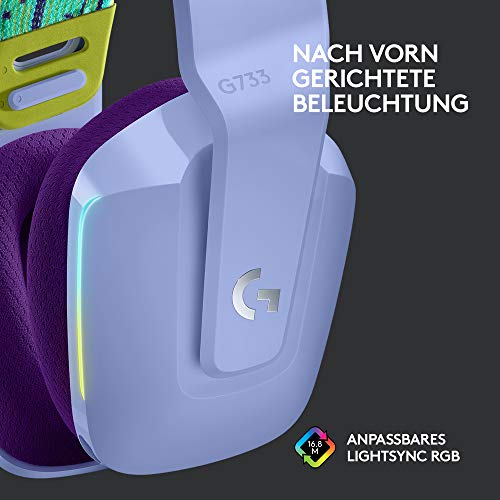 Logitech G733 LIGHTSPEED Wireless Gaming Headset - Purple