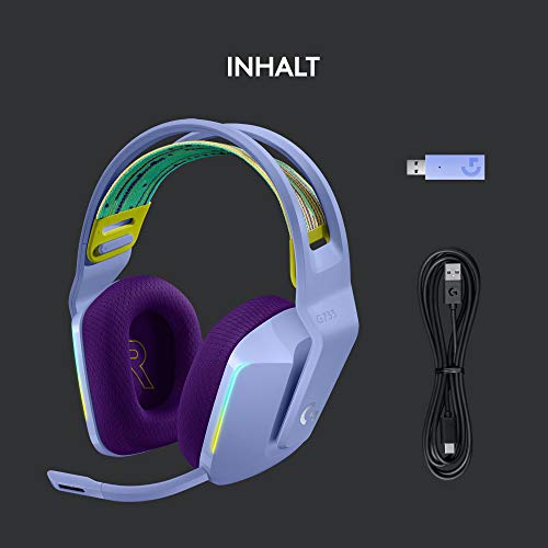 Logitech G733 LIGHTSPEED Wireless Gaming Headset - Purple