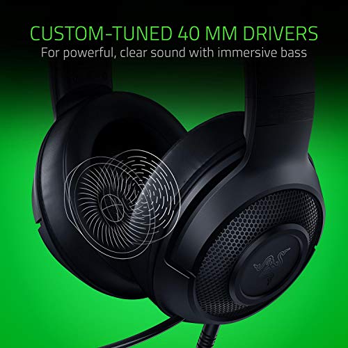 Razer Kraken X Lightweight Gaming Headset with Surround Sound
