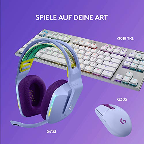 Logitech G733 LIGHTSPEED Wireless Gaming Headset - Purple