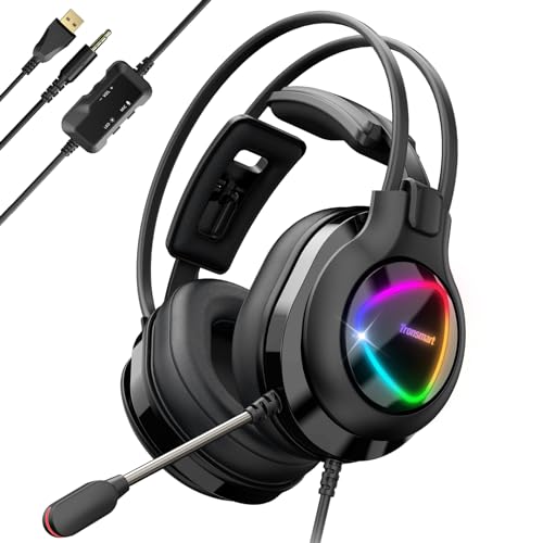 Tronsmart Alpha Gaming Headset with Microphone & LED