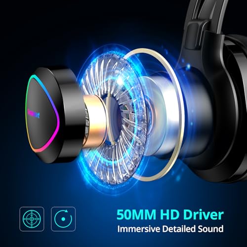 Tronsmart Alpha Gaming Headset with Microphone & LED