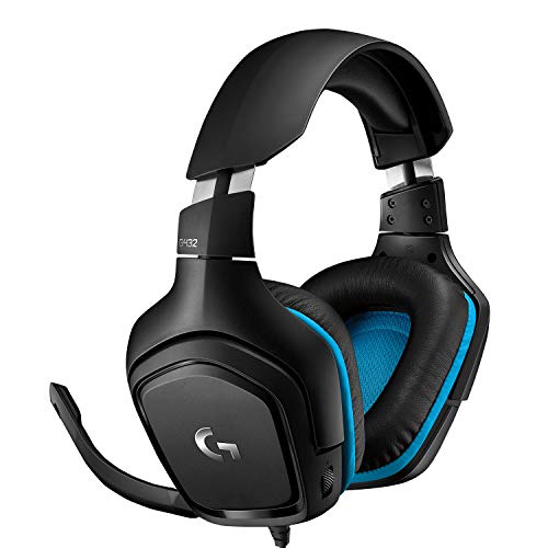 Logitech G432 Wired Gaming Headset with 7.1 Surround Sound