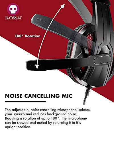 Numskull Esports Stereo Gaming Headset for PS5, Xbox, PC