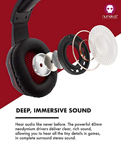 Numskull Esports Stereo Gaming Headset for PS5, Xbox, PC