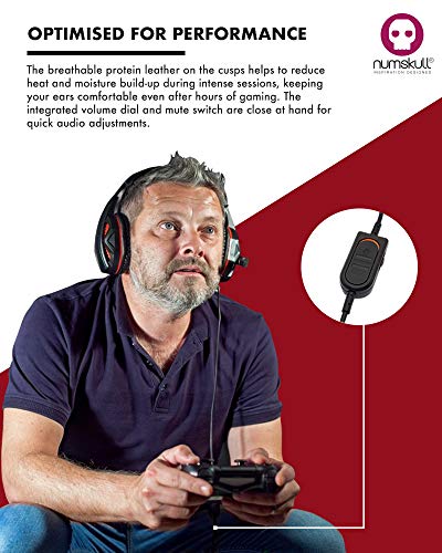 Numskull Esports Stereo Gaming Headset for PS5, Xbox, PC