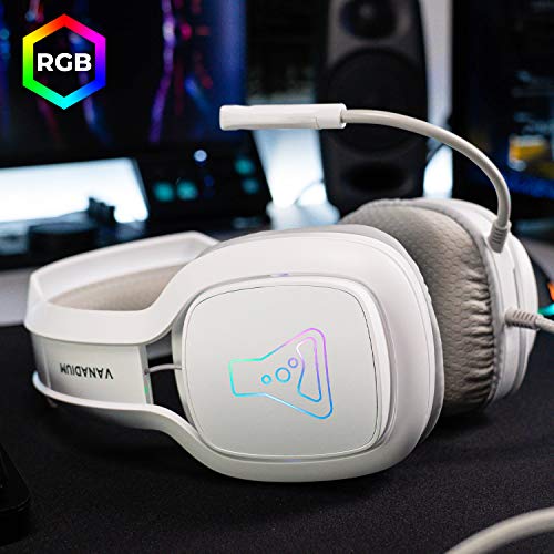 G-LAB Korp Vanadium Stereo Gaming Headset - White