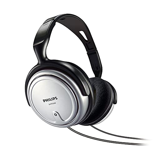 Philips SHP2500 Wired TV Headphones with Volume Control