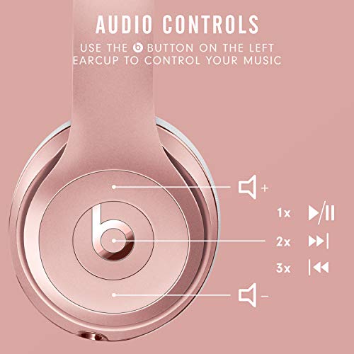 Beats Solo3 Wireless On-Ear Headphones - Rose Gold