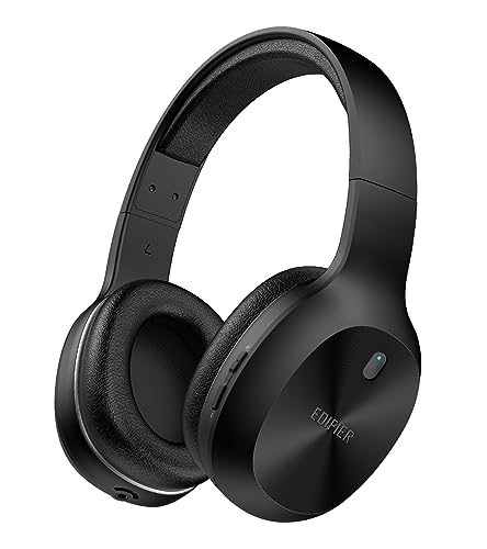 Edifier W600BT Wireless Over-Ear Headphones - Black