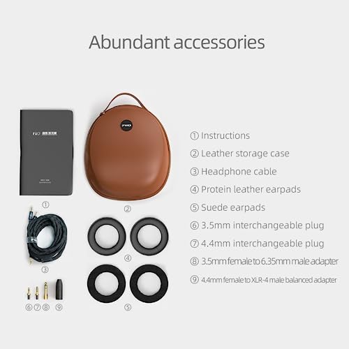 FIIO FT3 High-Res Over-Ear Dynamic Headphones