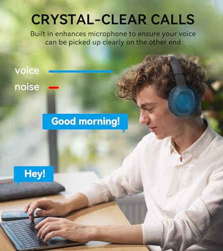 Edifier W600BT Wireless Over-Ear Headphones - Black