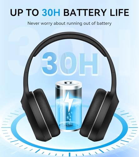 Edifier W600BT Wireless Over-Ear Headphones - Black