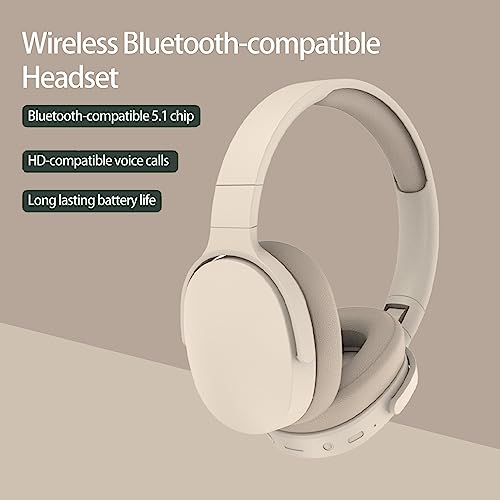 Foldable Bluetooth Headset with Noise Cancellation