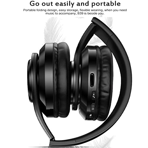 Wireless Over-Ear Headphones with Micro SD and FM