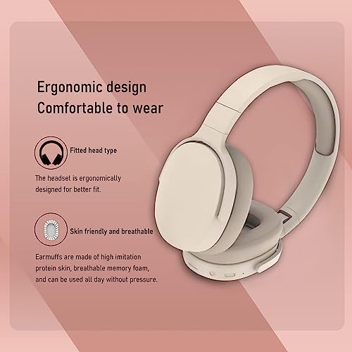 Foldable Bluetooth Headset with Noise Cancellation