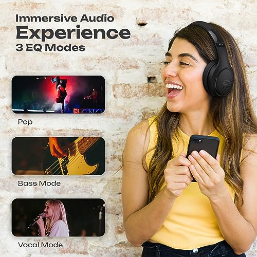 PowerLocus Wireless Over-Ear Bluetooth Headphones