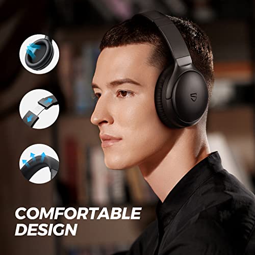 SoundPEATS A6 Hybrid Active Noise Cancelling Headphones