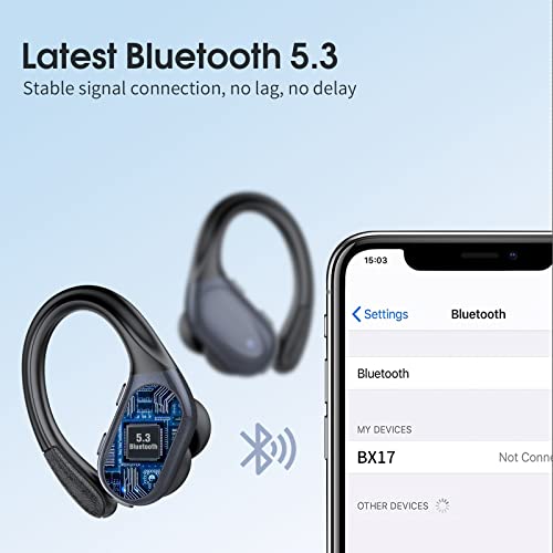 CASCHO Bluetooth 5.3 Headphones with Deep Bass