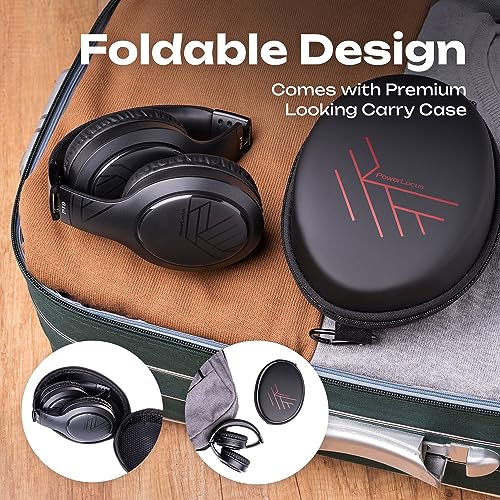 PowerLocus Wireless Over-Ear Bluetooth Headphones