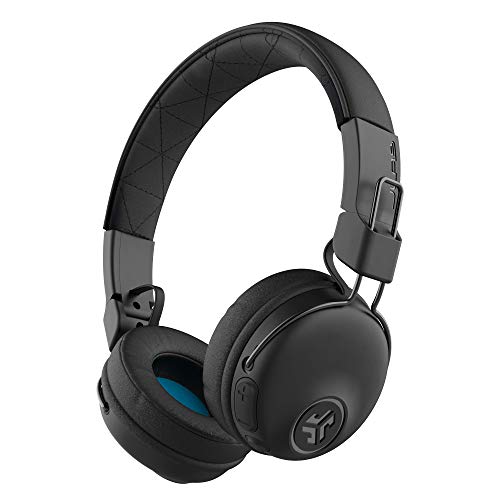 JLab Studio Wireless Bluetooth On-Ear Headphones, Black