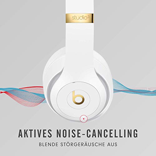 Beats Studio3 Wireless Noise-Cancelling Headphones - White