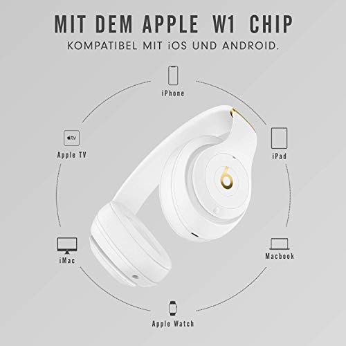 Beats Studio3 Wireless Noise-Cancelling Headphones - White