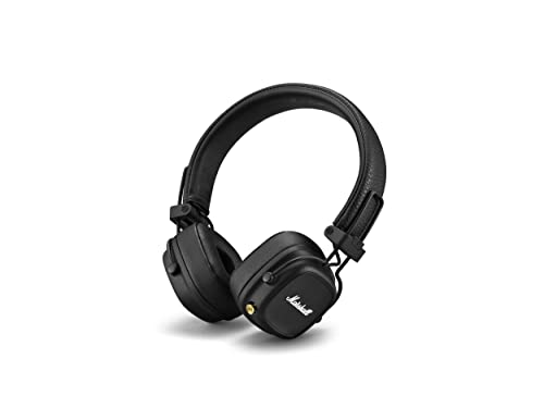 Marshall Major IV Bluetooth On-Ear Headphones - Black