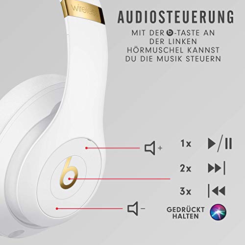 Beats Studio3 Wireless Noise-Cancelling Headphones - White