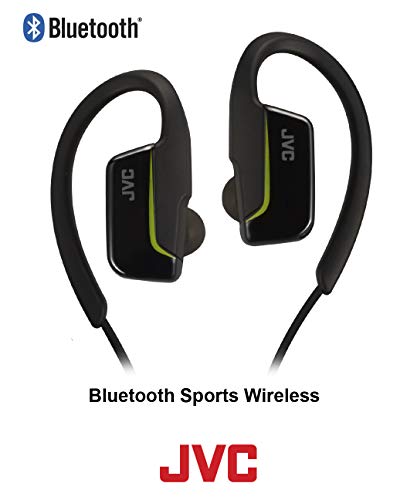 JVC Wireless Sport Earclip Headphones - Black