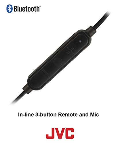 JVC Wireless Sport Earclip Headphones - Black