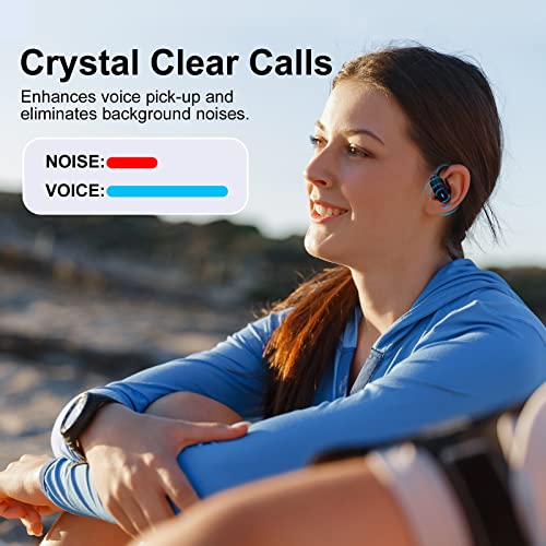 Vamout Bluetooth Sport Earbuds with Mic & Deep Bass