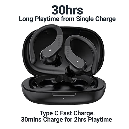 Majority TRU Sport TWS Bluetooth Earbuds – 30 Hours Battery