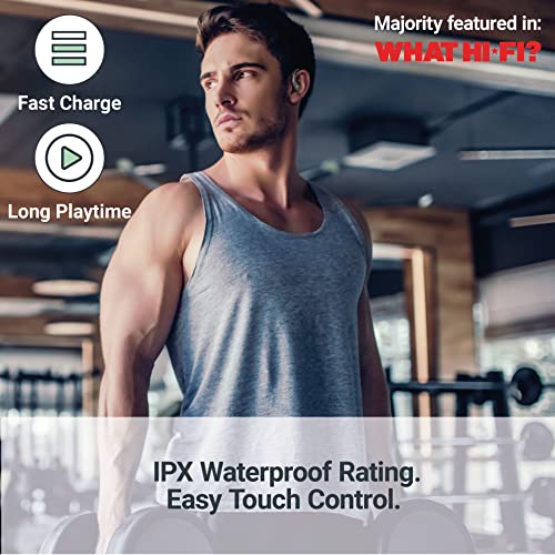 Majority TRU Sport TWS Bluetooth Earbuds – 30 Hours Battery