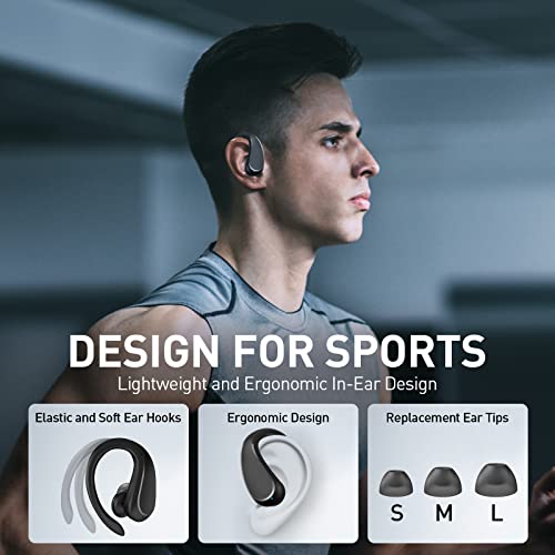 OYIB Bluetooth Sports Earbuds with 40H Playtime