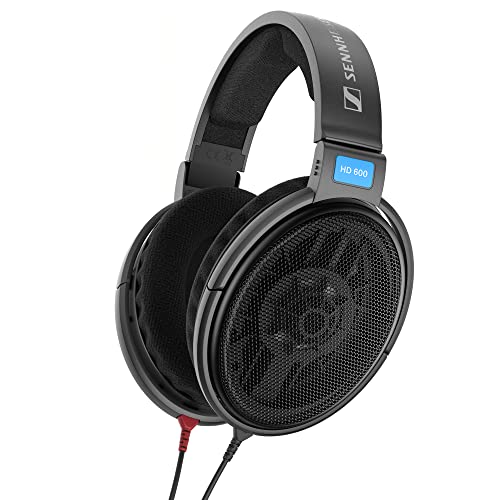Sennheiser HD600 Open-Back Stereo Headphones, Blue