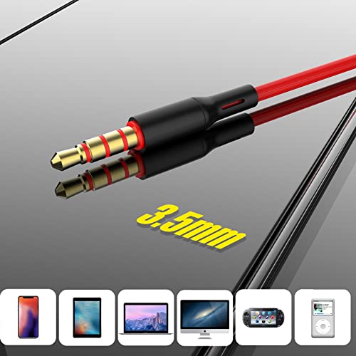 4-Pack Wired Earbuds with Microphone and Bass